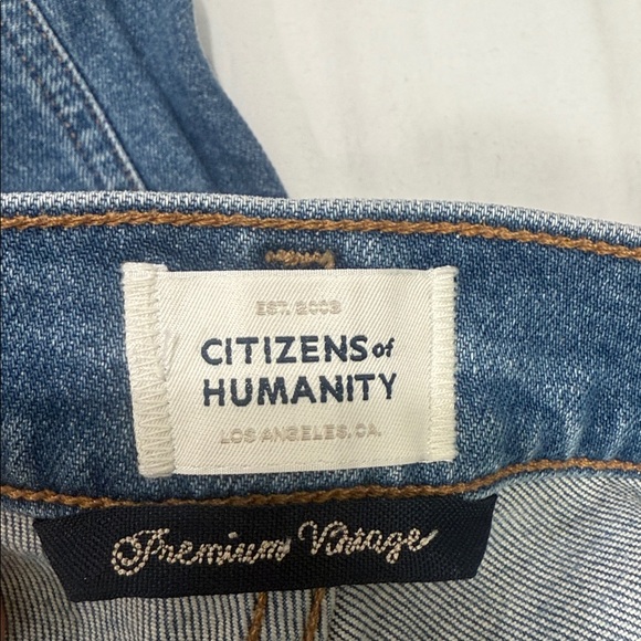 Citizens Of Humanity Light Blue Wide Leg Jeans - Picture 7 of 10